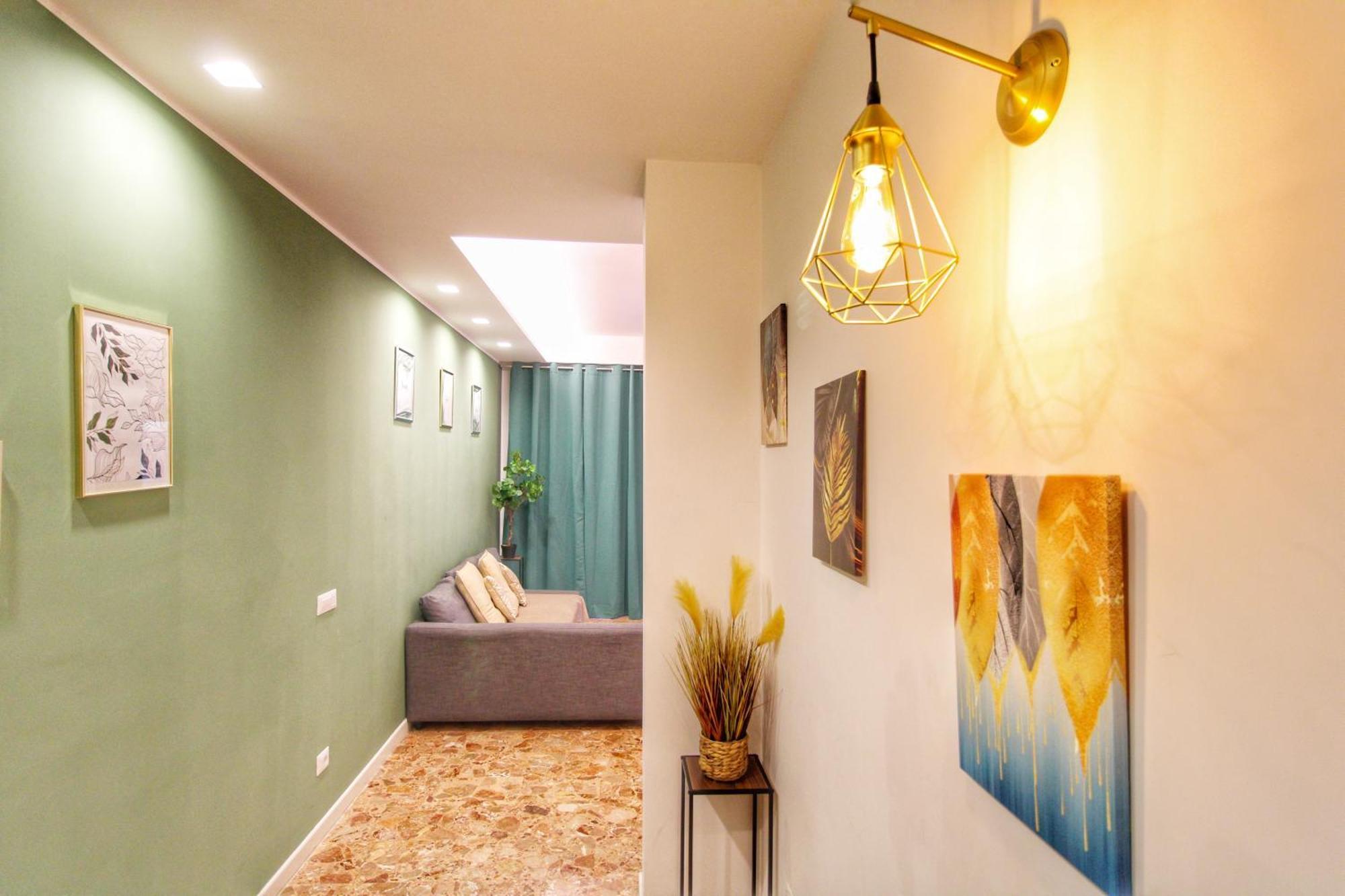 Delicious 2 Bed Room Apartment And Garden By Yh Rome Bagian luar foto